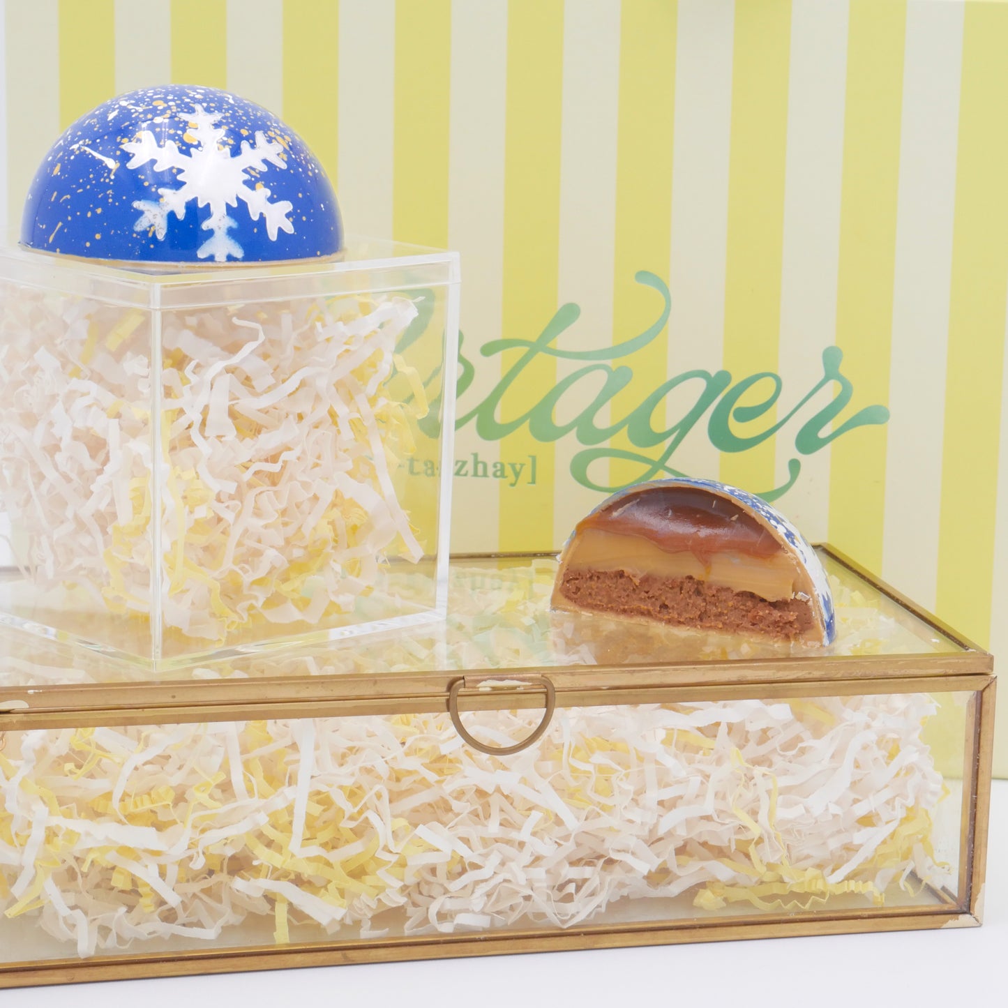 Cookie Butter & Salted Caramel Giant Bon Bon