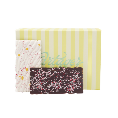 Candy Cane Duo Chocolate Bar