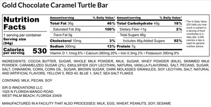 Caramel Turtle Chocolate Bar